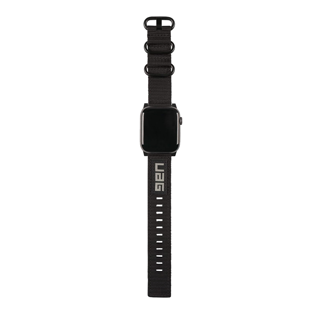 Banda Nato amarilla y negra de UAG para caja de 42 mm