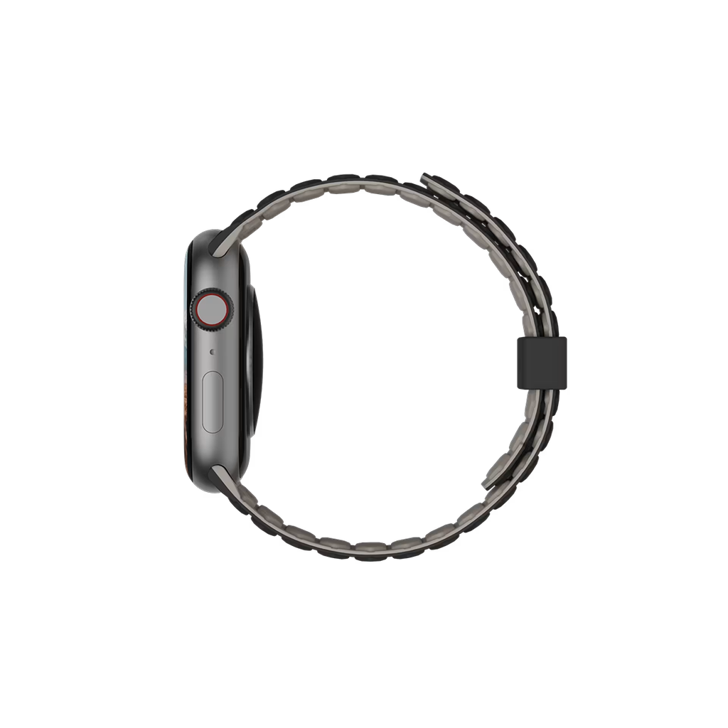 Banda Pathfinder negra y titanio de UAG para caja de 49 mm