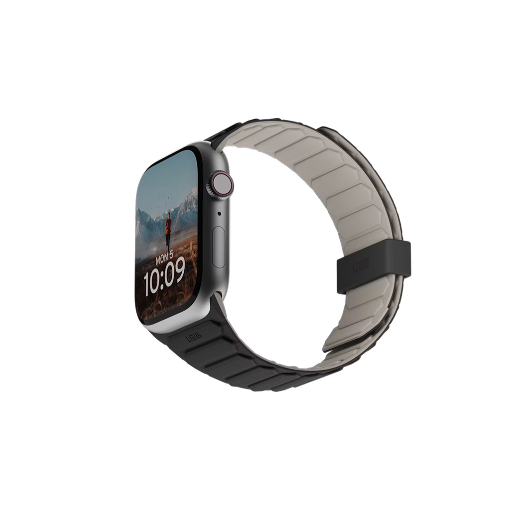 Banda Pathfinder negra y titanio de UAG para caja de 49 mm