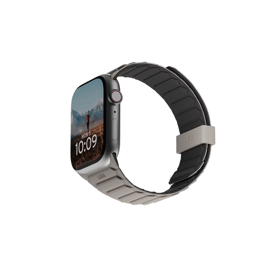 Banda Pathfinder negra y titanio de UAG para caja de 49 mm