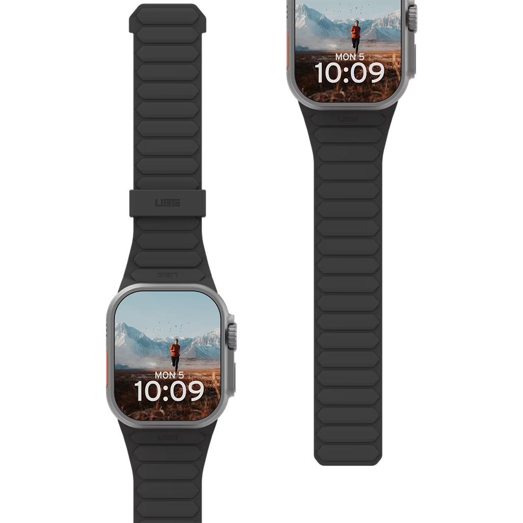 Banda Pathfinder amarilla y negra de UAG para caja de 49 mm