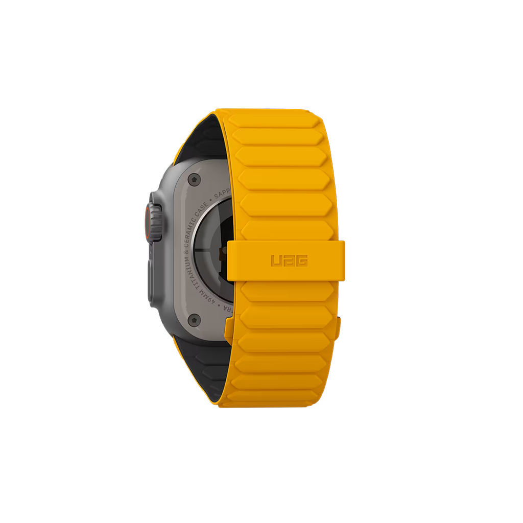 Banda Pathfinder amarilla y negra de UAG para caja de 49 mm