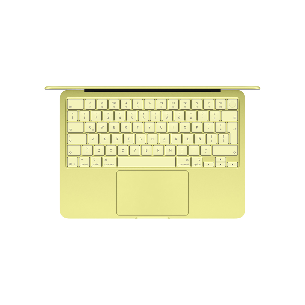 MacBook Neo 13" A18 Pro - 6 CPU, 5 GPU, 8GB, 512 GB, Magic Keyboard con Touch ID - Amarillo cítrico