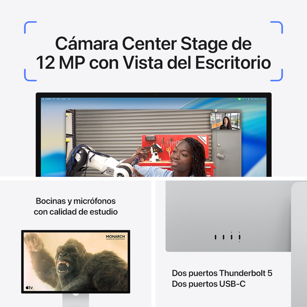 Studio Display - Vidrio estándar - Base con inclinación ajustable (Demo)