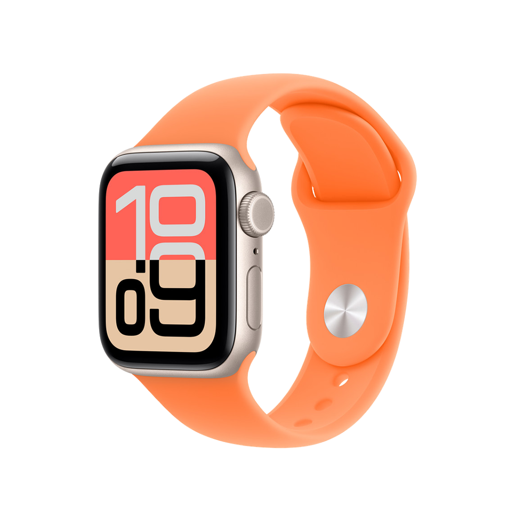 Banda deportiva naranja clementina de Apple para caja de 40 mm M/L