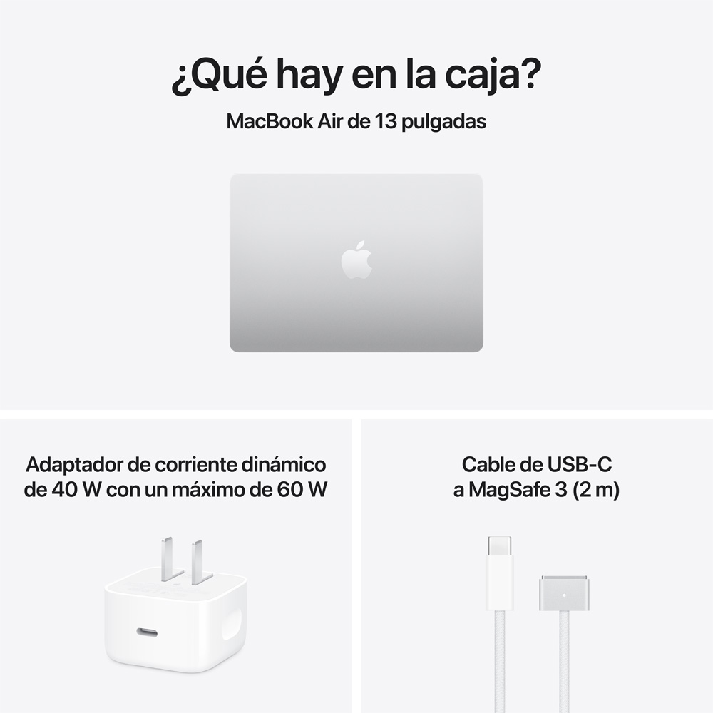 MacBook Air 13" M5 - 10 CPU, 8 GPU, 16GB, 512GB - Plata