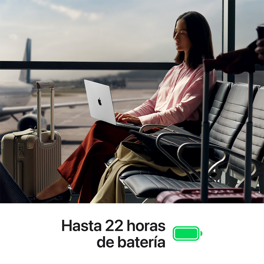 MacBook Pro 14" M5 Pro - 15 CPU, 16 GPU, 24GB, 2TB - Plata