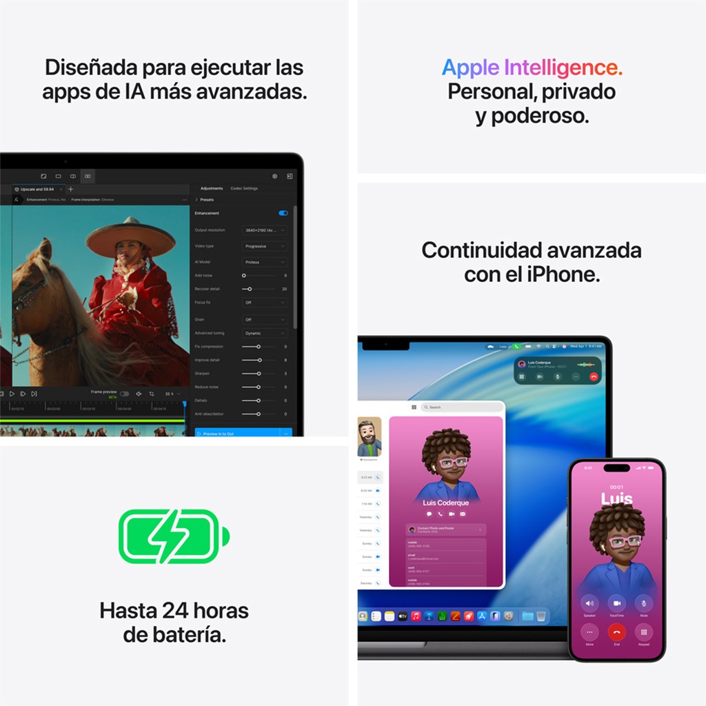 MacBook Pro 16" M5 Pro - 18 CPU, 20 GPU, 24GB, 1TB - Plata