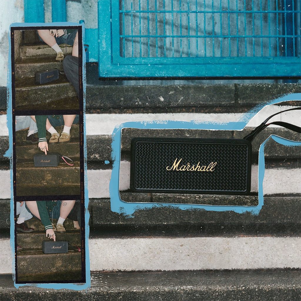 Marshall Middleton II Parlante Bluetooth - Negro y Brasa