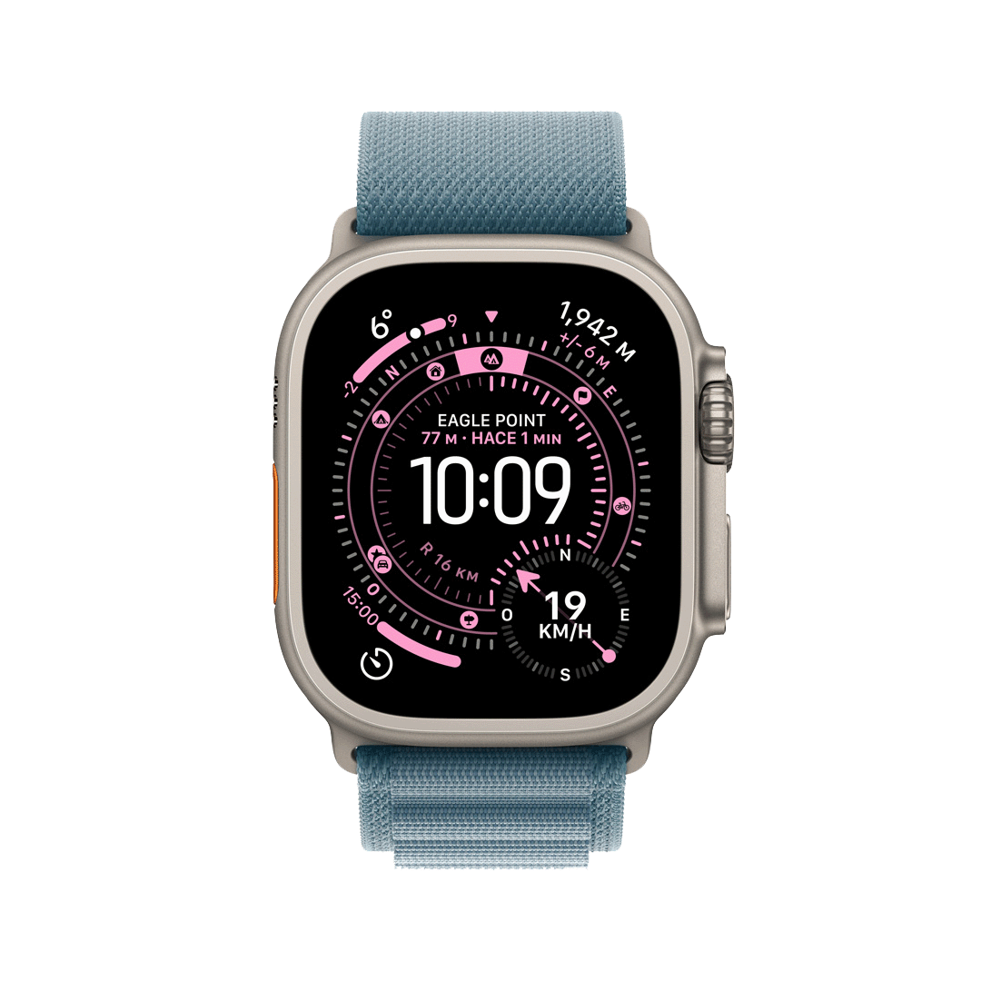 Apple Watch Ultra 3 (GPS + Cellular) 49 mm - Caja de titanio natural ...