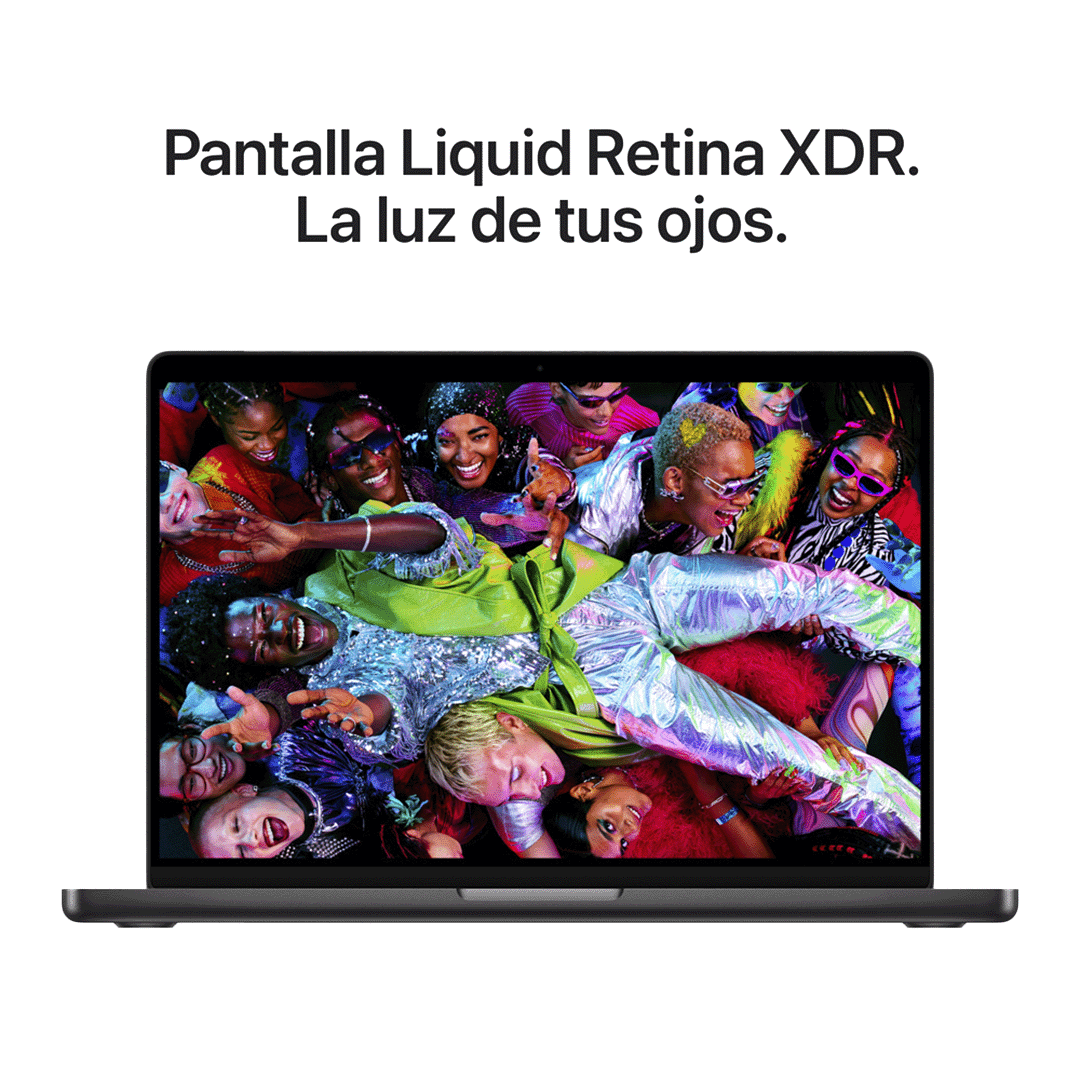 MacBook Pro 14" M5 - 10 CPU, 10 GPU, 32GB, 1TB - Negro espacial