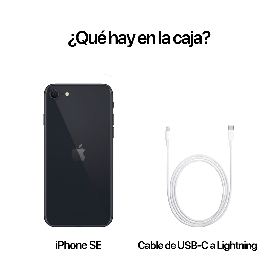 iPhone SE 128GB - Medianoche