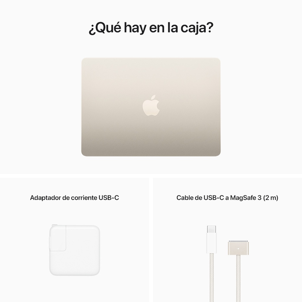 MacBook Air 13.6" M2 8C GPU/8GB/256GB - Starlight