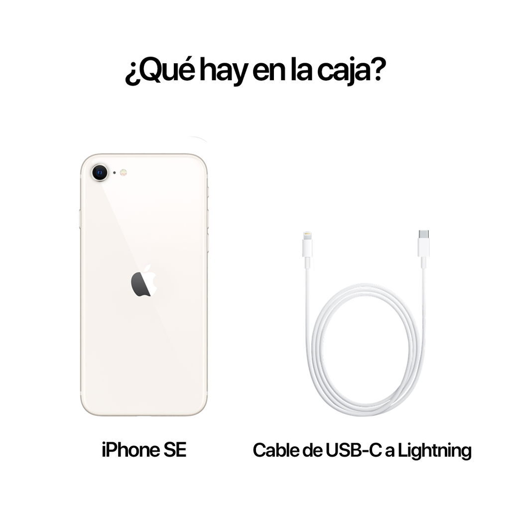 iPhone SE 64GB - Blanco Estrella