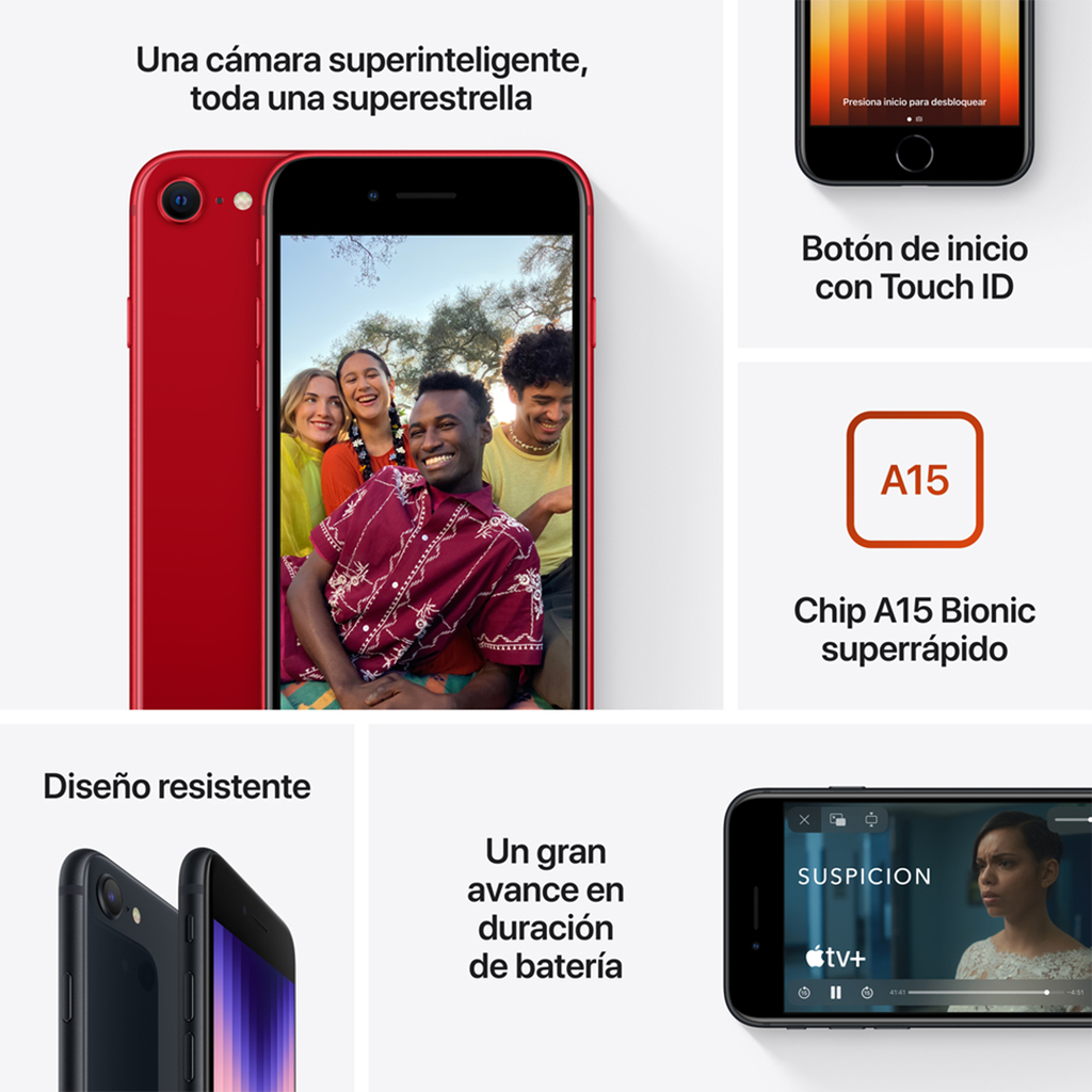 iPhone SE 64GB - (PRODUCT)Rojo