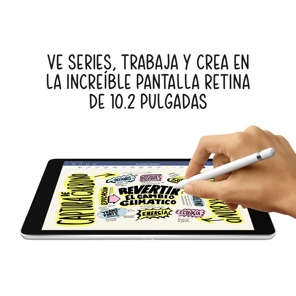 iPad 10.2 - WiFi, 64GB - Plata