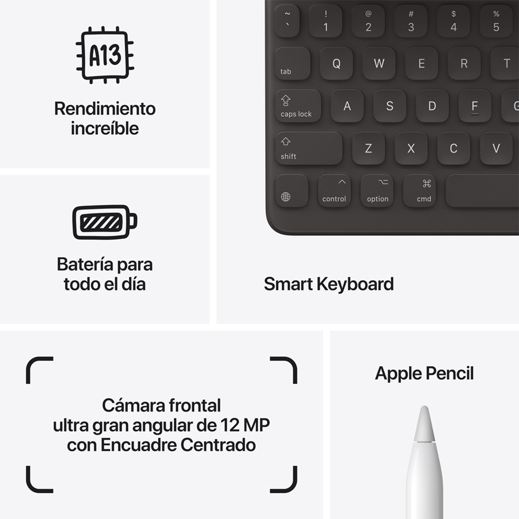 iPad 10.2 - WiFi, 64GB - Plata