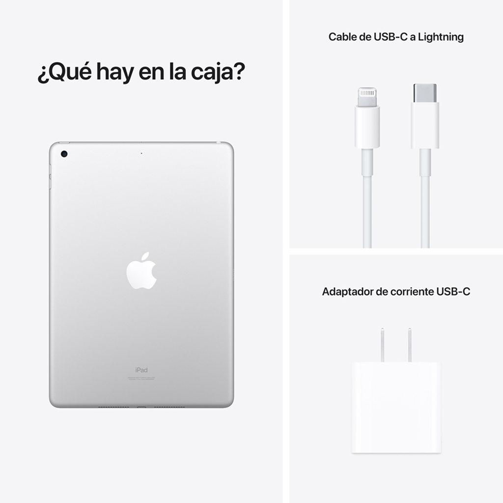 iPad 10.2 - WiFi, 64GB - Plata