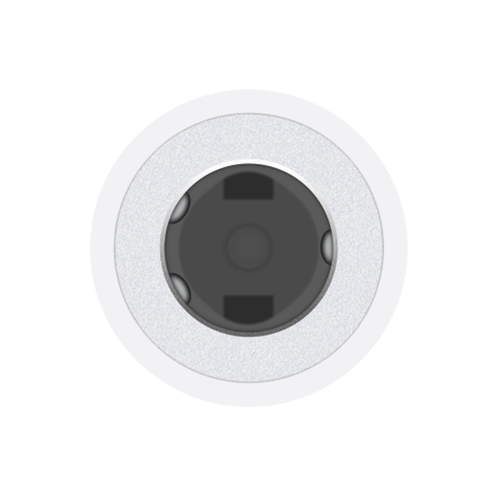 Apple Adaptador USB-C a auriculares Jack 3.5 mm