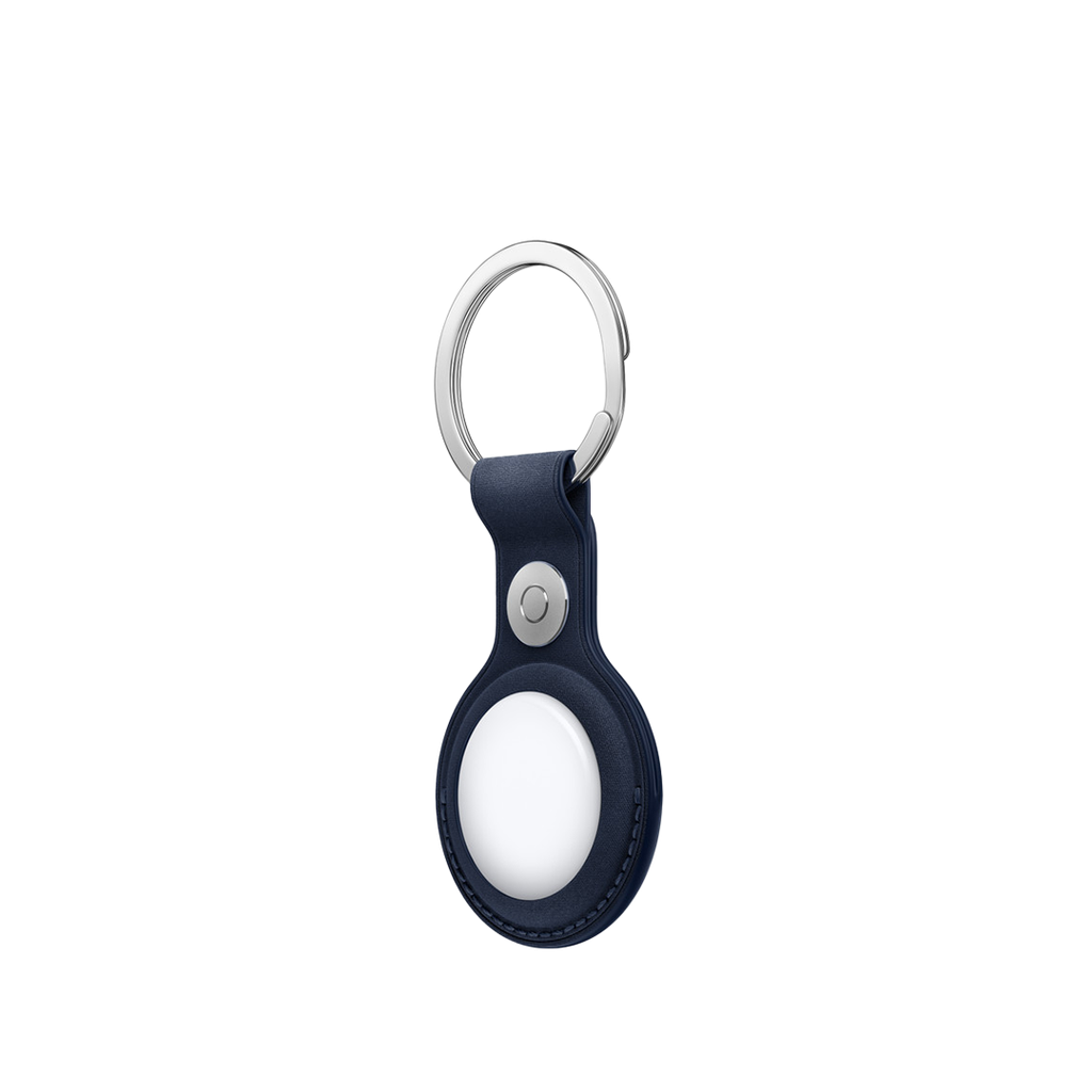 Llavero de Trenzado Fino para AirTag - Azul Profundo