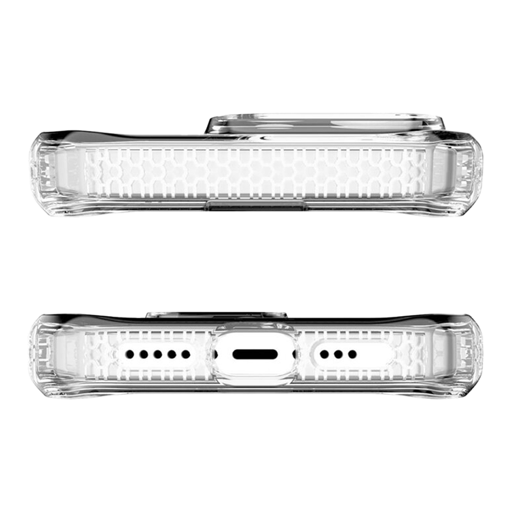 ItSkins Spectrum R Funda Transparente para iPhone 15 Pro - Transparente