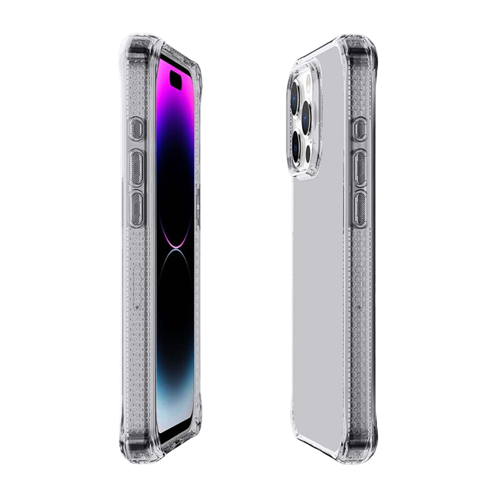ItSkins Spectrum R Funda Transparente para iPhone 15 Pro - Transparente