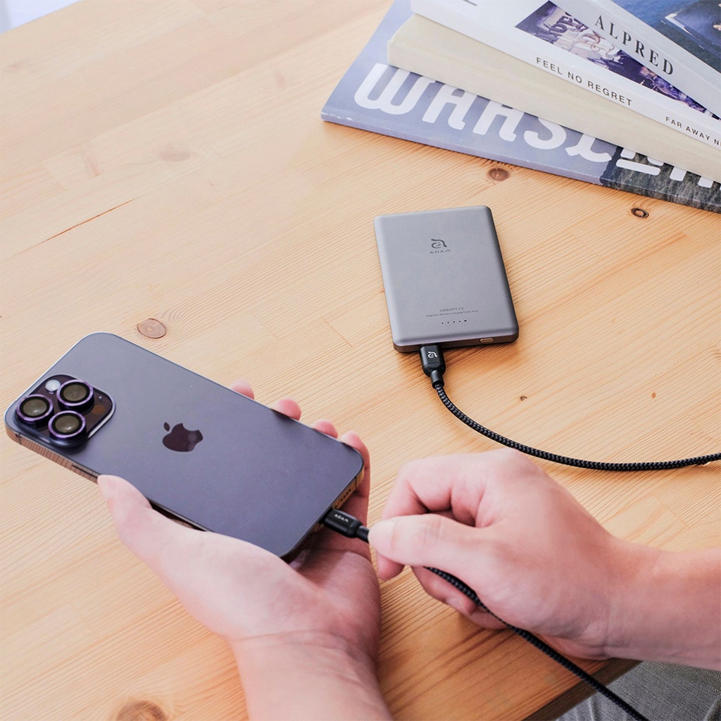 Adam Elements GRAVITY C5 Cargador Magnético portátil 5000mAh - Gris
