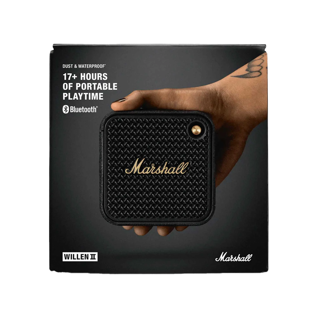 Marshall Willen II Parlante Bluetooth - Negro y Bronce