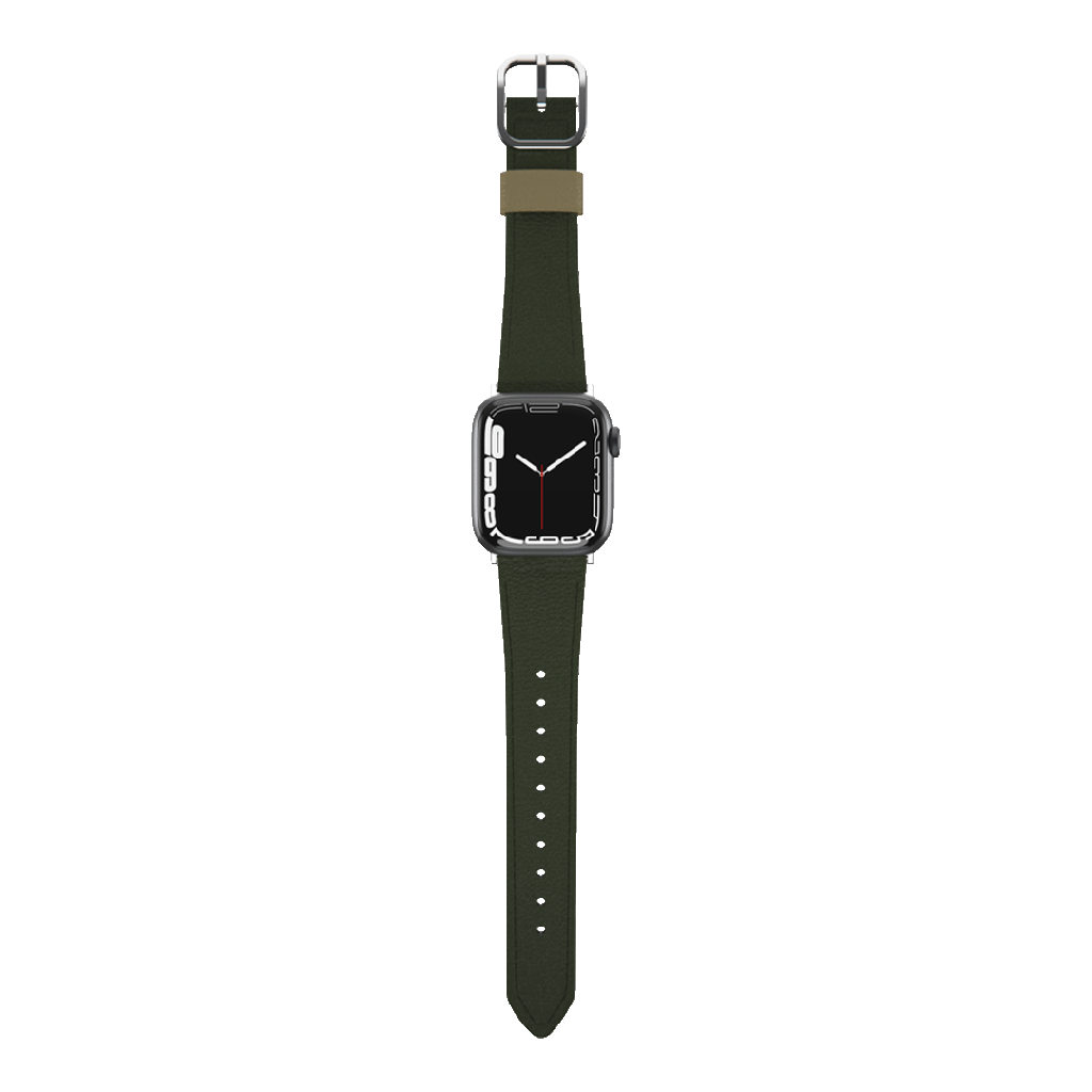 Otterbox Symmetry Cactus Leather Watch Band for  42/44/45mm - Cactus Grove