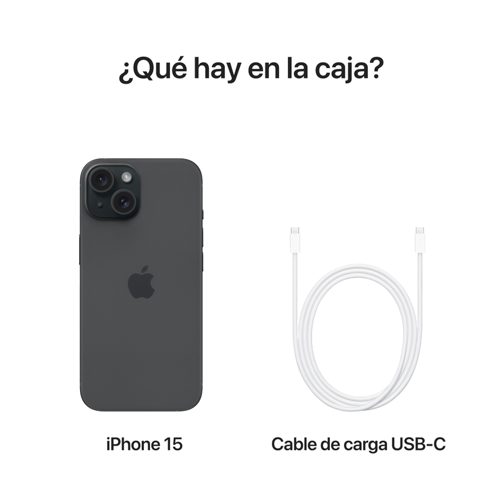 iPhone 15 128 GB - Negro