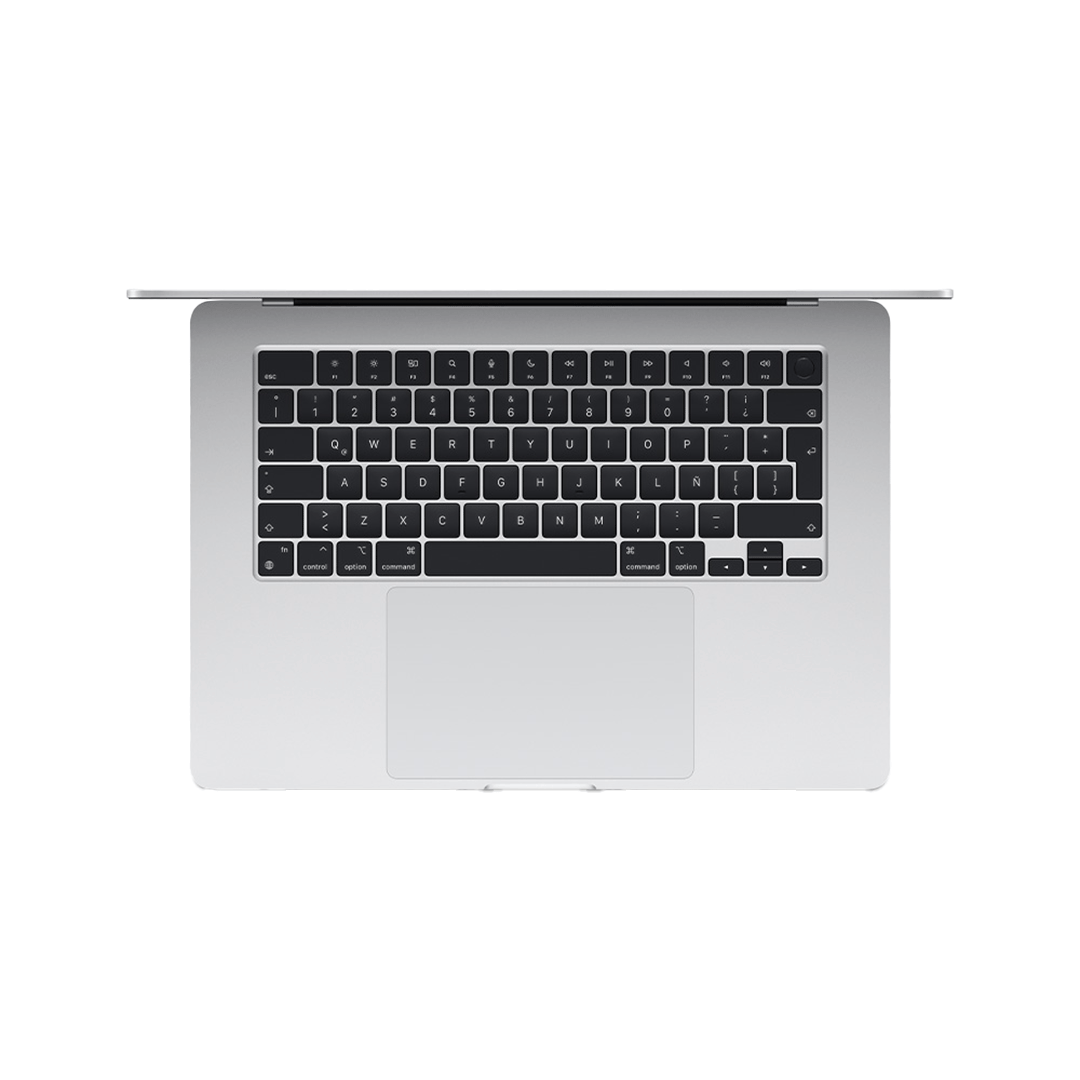 MacBook Air 15" M3 de 8C CPU, 10C GPU, 16 GB, 256 GB - Plata