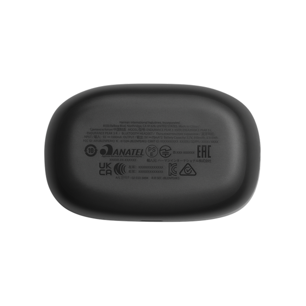 JBL Endurance Peak 3 Auriculares TWS - Negro