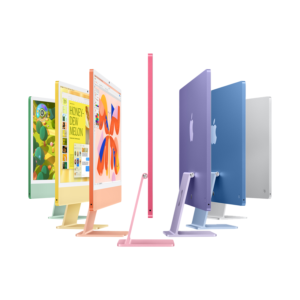 iMac 24" M4, 10 CPU,10 GPU, 16 GB, 256 GB - Azul