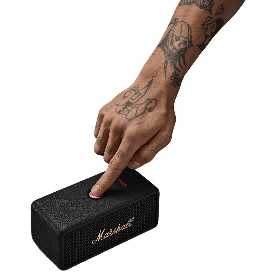 Marshall Emberton III Parlante Bluetooth - Negro y Brasa