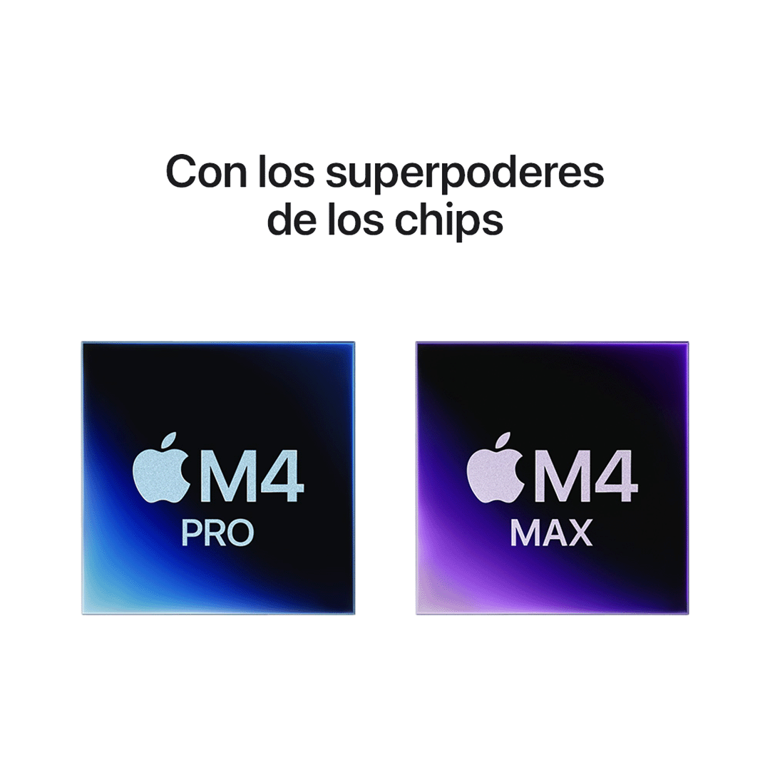 MacBook Pro 14" M4 Pro - 12 CPU, 16 GPU, 24 GB, 512 GB - Negro Espacial