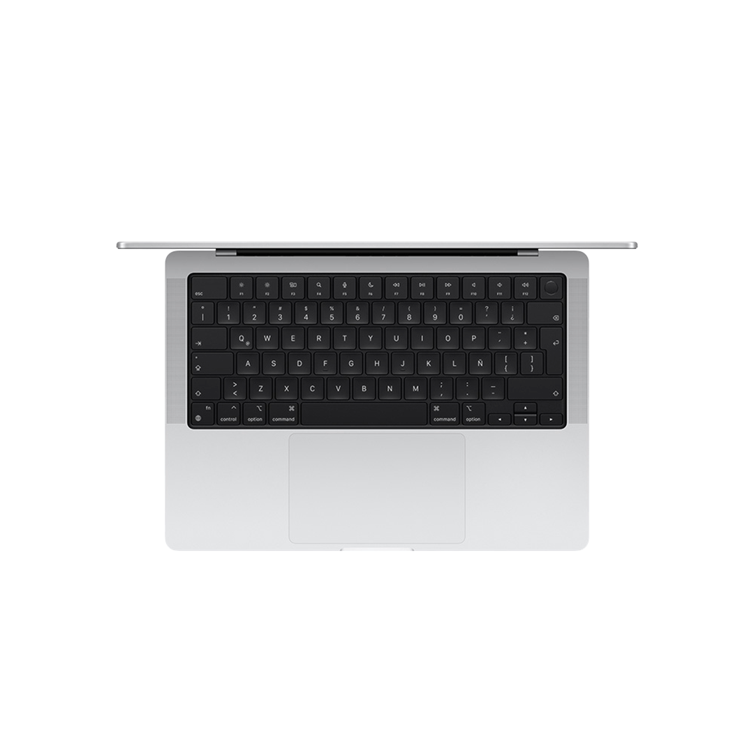 MacBook Pro 14" M4 Pro - 14 CPU, 20 GPU, 24 GB, 1 TB - Plata