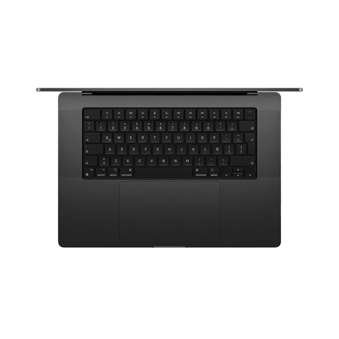 MacBook Pro 16" M4 Pro - 14 CPU, 20 GPU, 24 GB, 512 GB - Negro Espacial