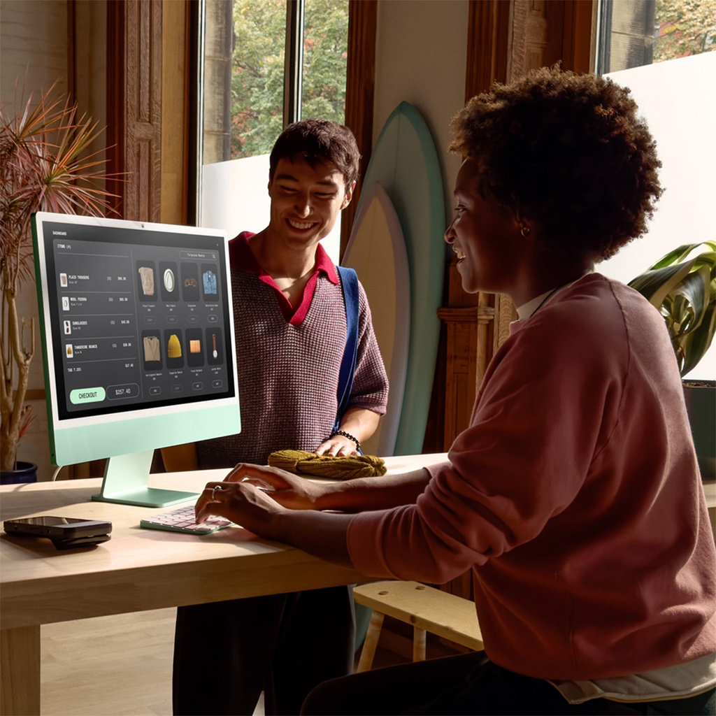 iMac 24" M4 - 10 CPU, 10 GPU, 16 GB, 512 GB - Verde