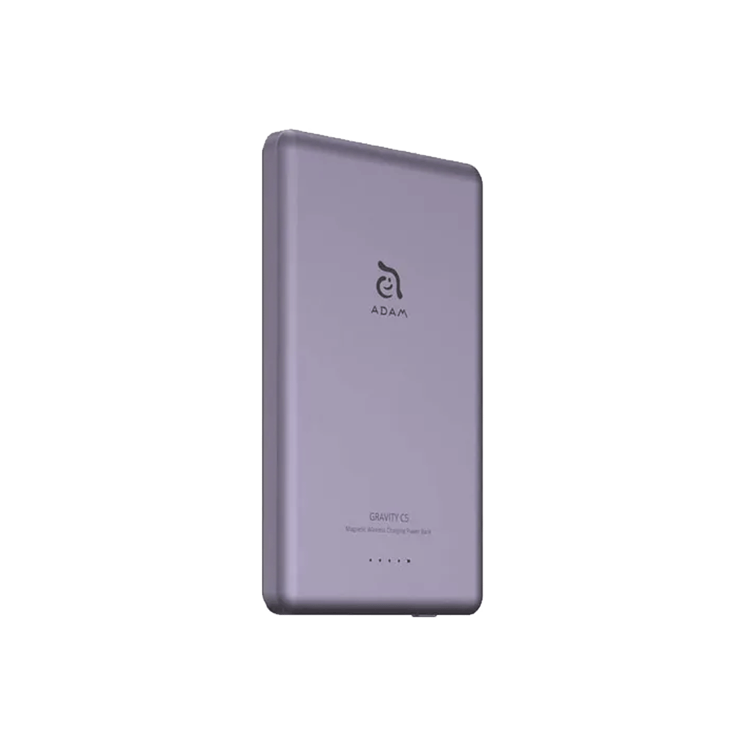 Adam Elements GRAVITY C5 Banco de Carga inalámbrico magnético 5000mAh - Violeta