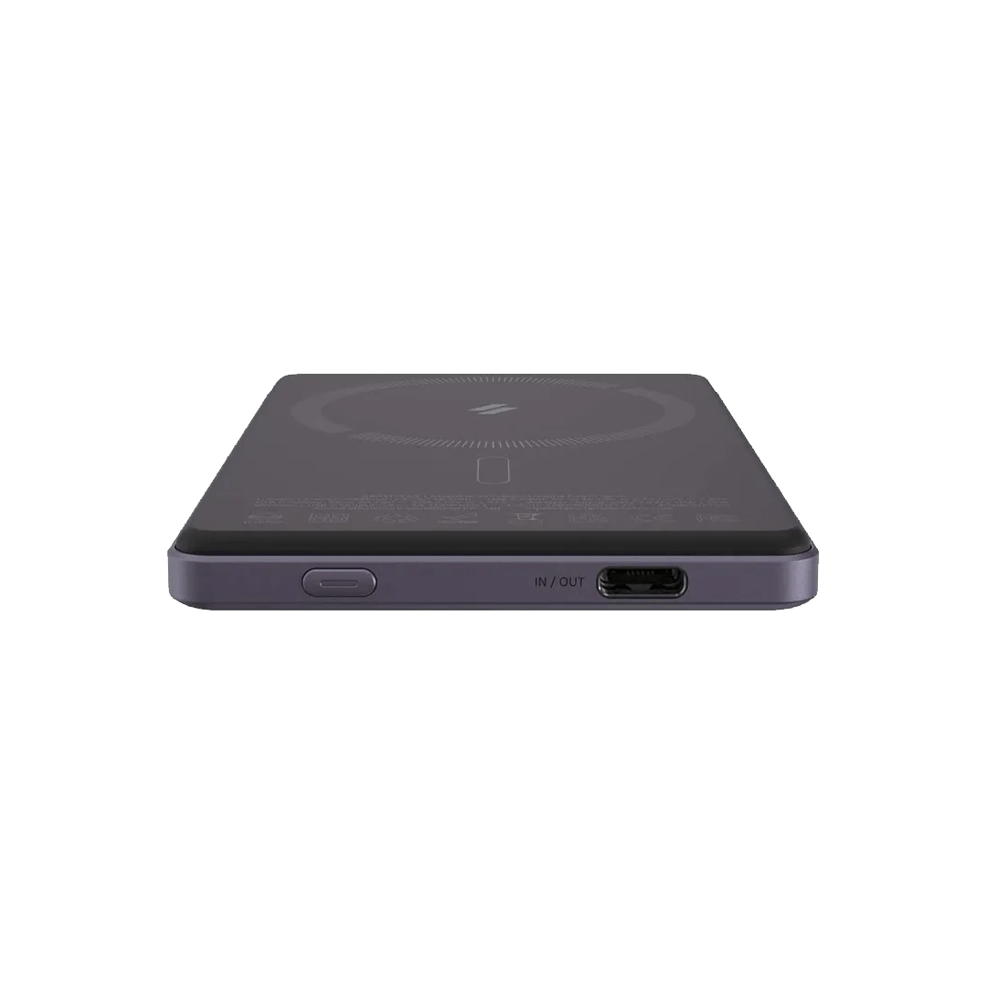 Adam Elements GRAVITY C5 Banco de Carga inalámbrico magnético 5000mAh - Violeta