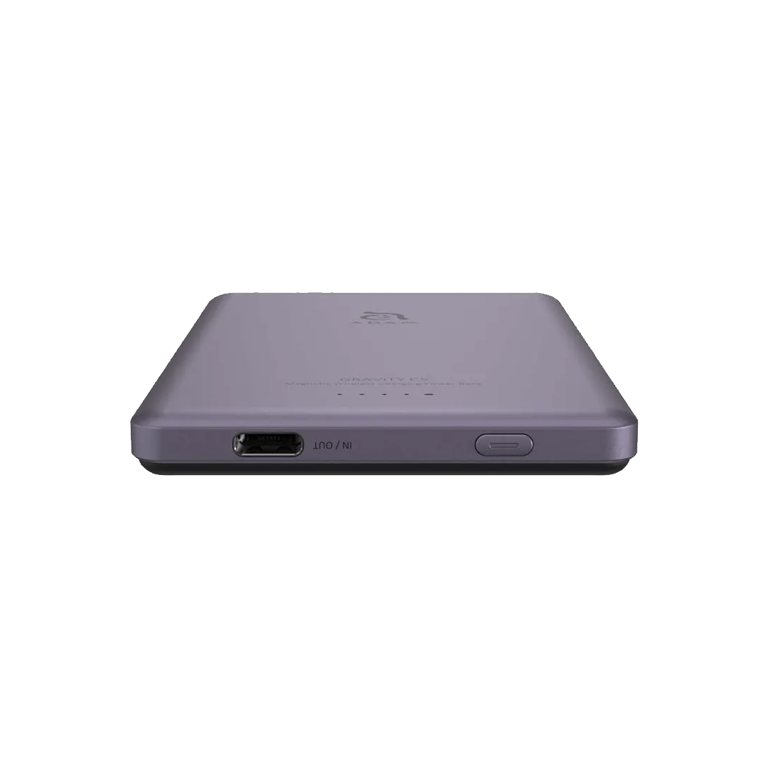 Adam Elements GRAVITY C5 Banco de Carga inalámbrico magnético 5000mAh - Violeta