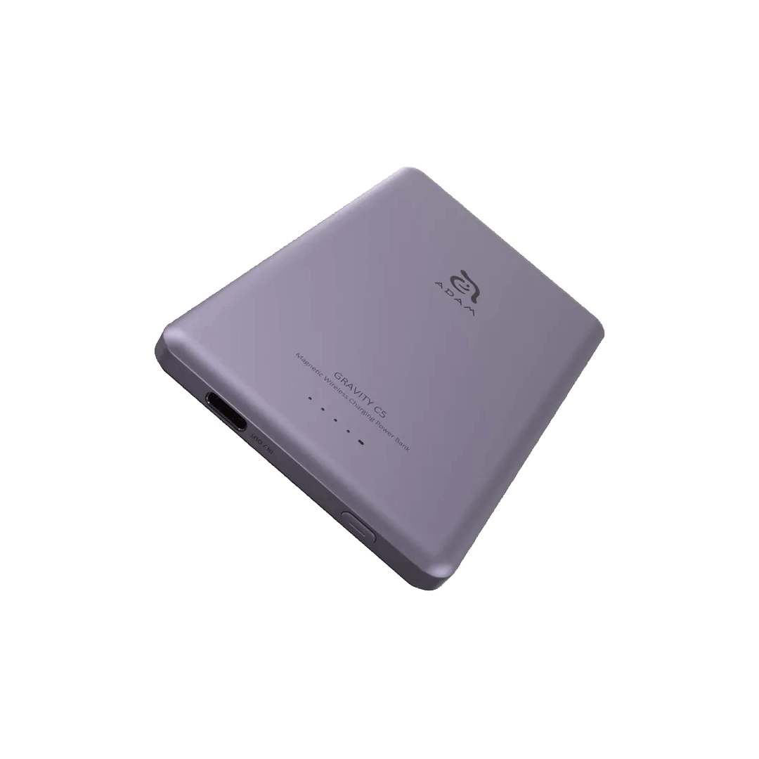 Adam Elements GRAVITY C5 Banco de Carga inalámbrico magnético 5000mAh - Violeta