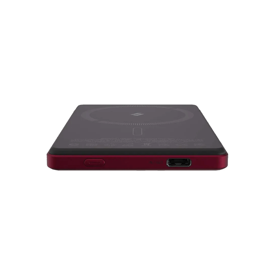 Adam Elements GRAVITY C5 Banco de Carga inalámbrico magnético 5000mAh - Rojo