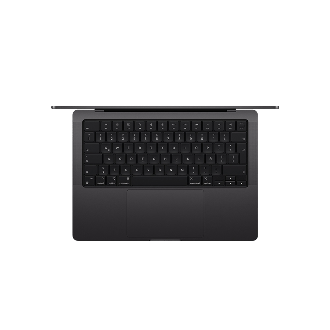 MacBook Pro 14" M4 - 10 CPU, 10 GPU, 16 GB, 512 GB - Negro Espacial