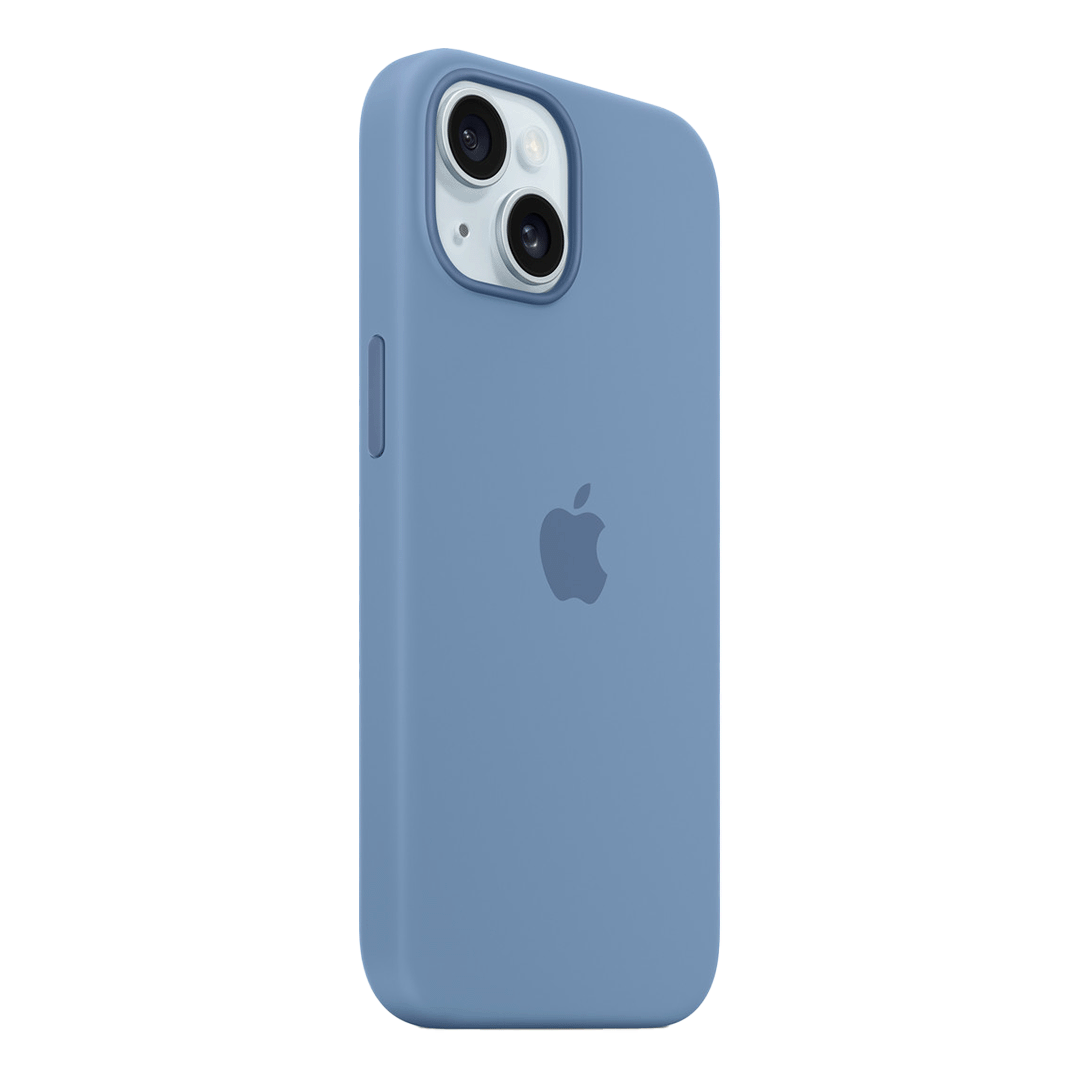 Funda de Silicona con MagSafe para el iPhone 15 - Azul Invierno