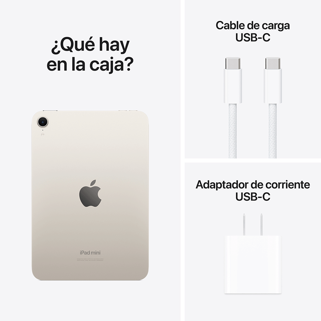 iPad mini Wi-Fi 128 GB - Blanco Estrella