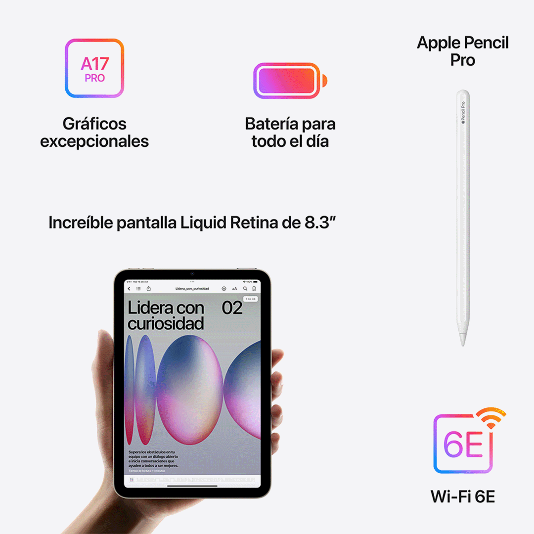 iPad mini Wi-Fi 128 GB - Violeta