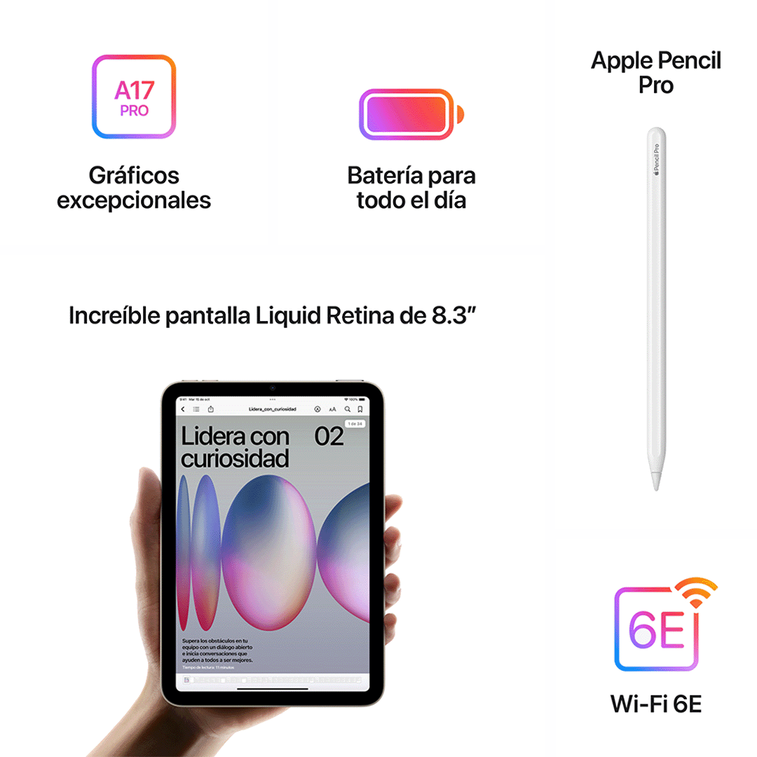iPad mini Wi-Fi 256 GB - Gris Espacial
