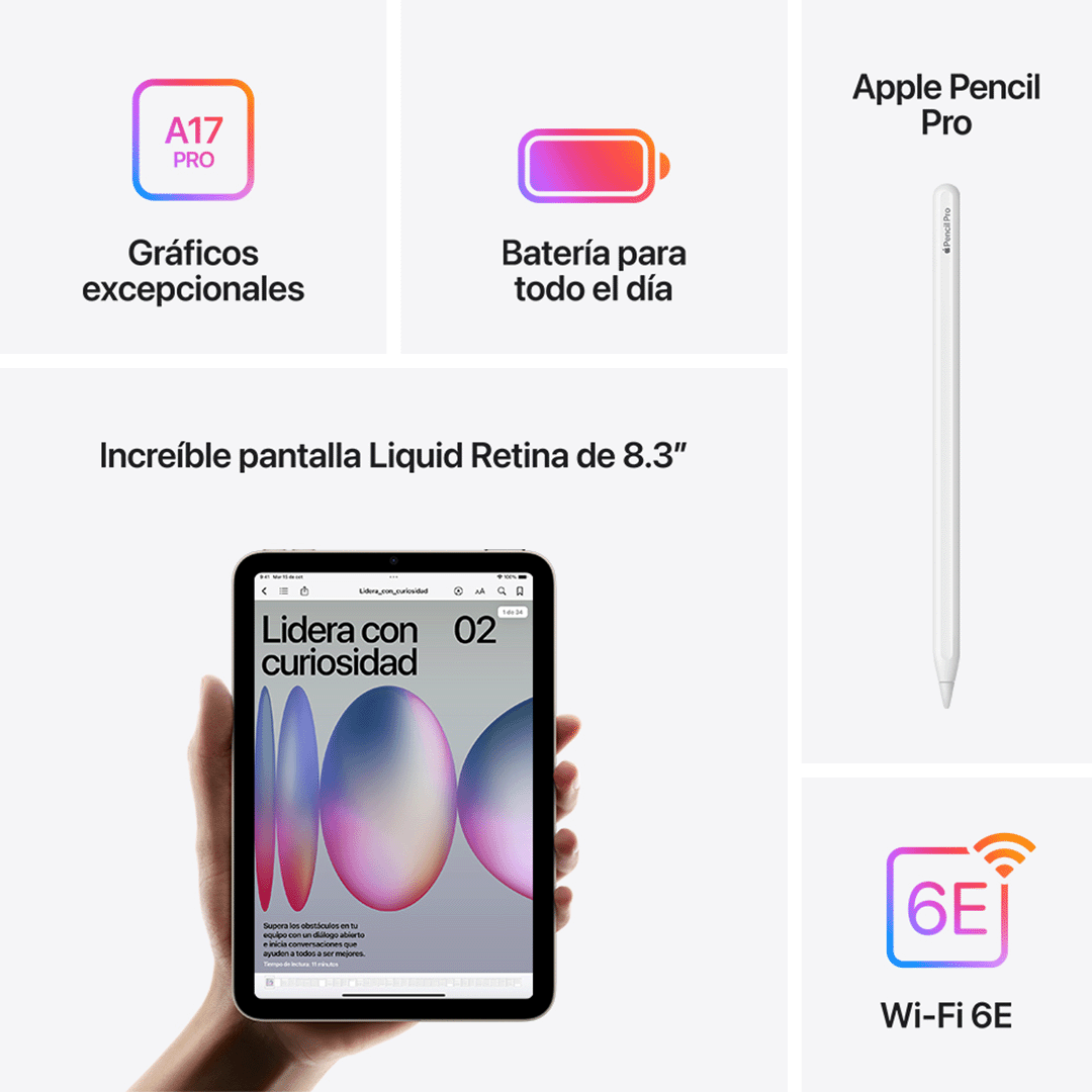 iPad mini Wi-Fi 256 GB - Azul