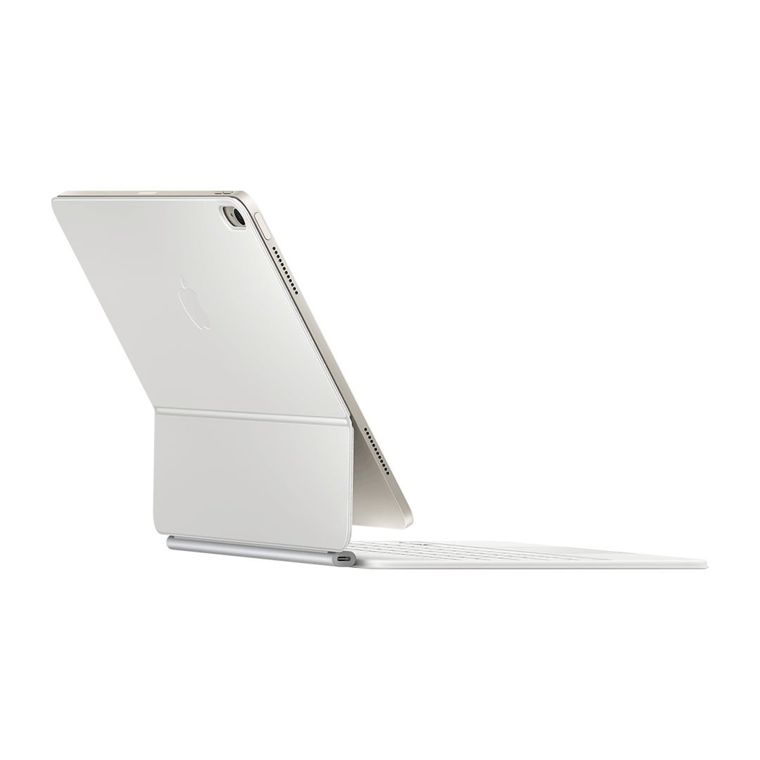 Magic Keyboard for iPad Air 13-inch (M3) - Spanish (Latin America) - White